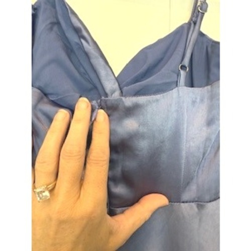 Selfie‎ Leslie Mini Dress Midnight Blue Sleeveless Party Cocktail Womens - Picture 6 of 8